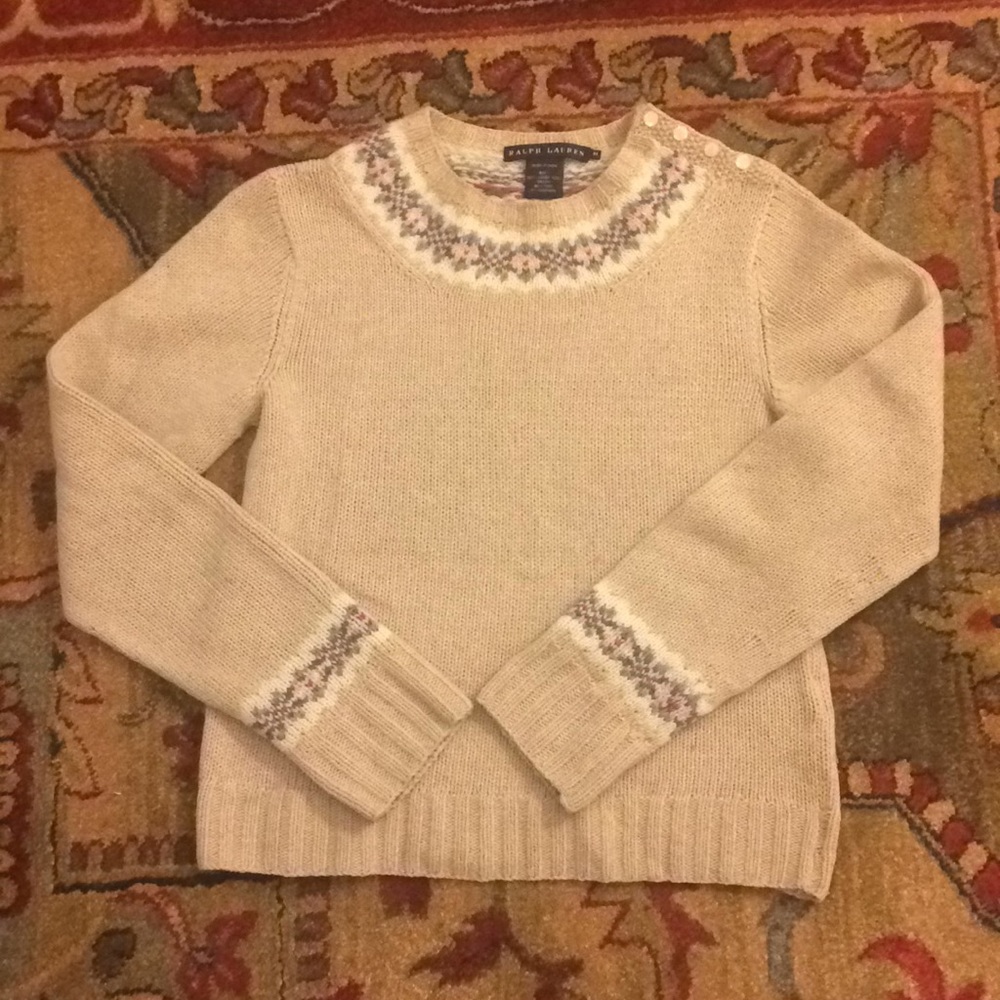 Ralph Lauren Feminine Wool Sweater